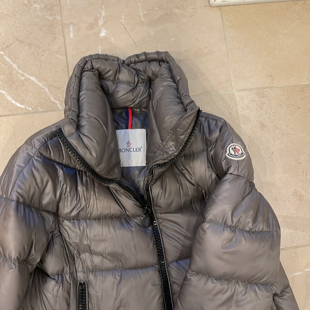 Moncler thigh leng winter coat. - Picture 2 of 6